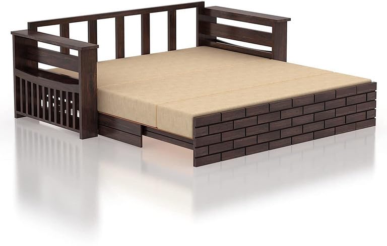 Bhagwati Art Sheesham Wood Sofa Cum Bed with Storage – ENT Design – view 31