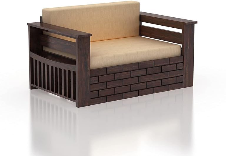 Bhagwati Art Sheesham Wood Sofa Cum Bed with Storage – ENT Design – view 15