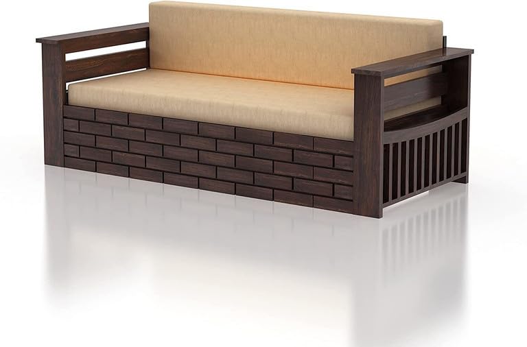 Bhagwati Art Sheesham Wood Sofa Cum Bed with Storage – ENT Design – view 29