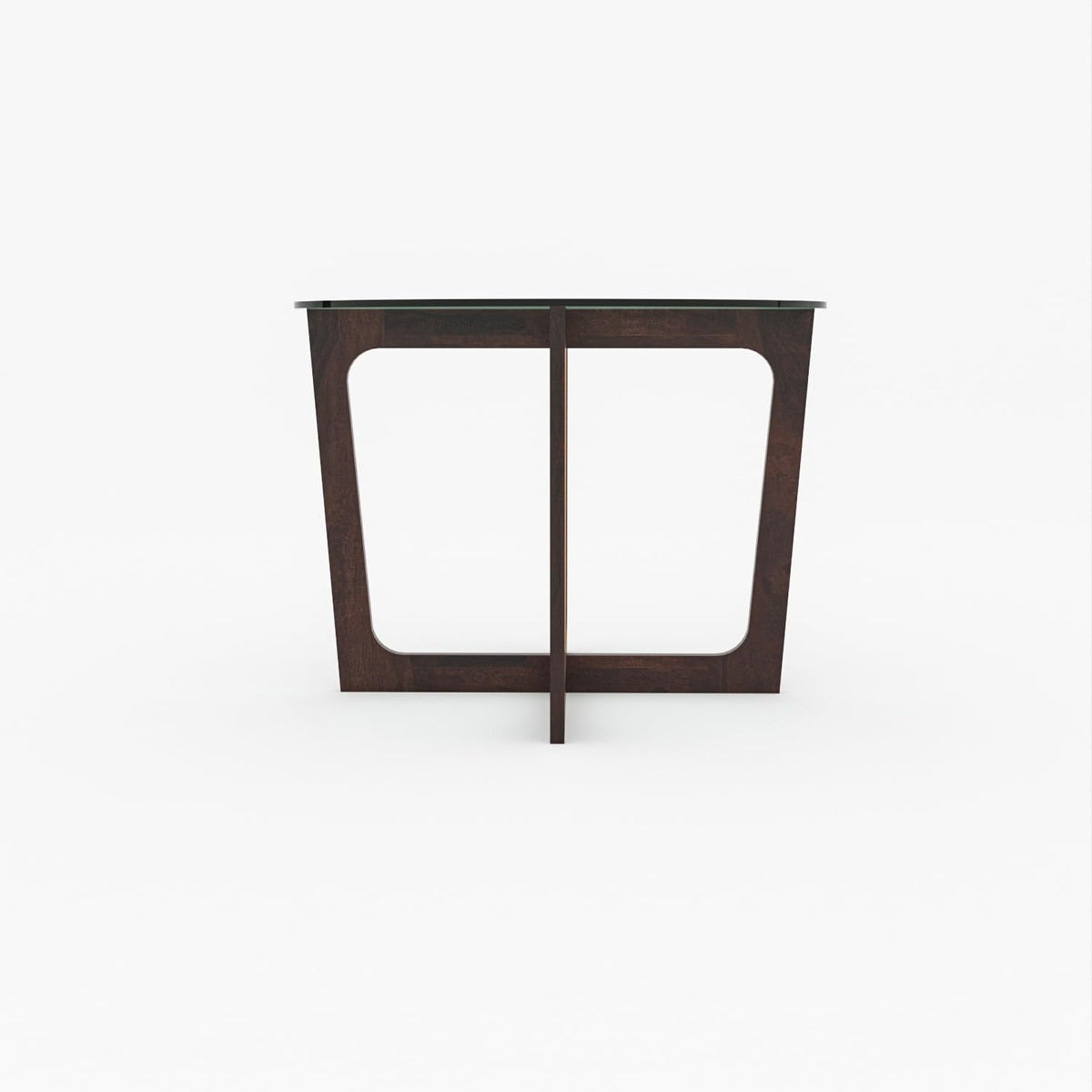 Bhagwati Art Sheesham Wood Dining Set with Poster Chairs – Round Design – view 8