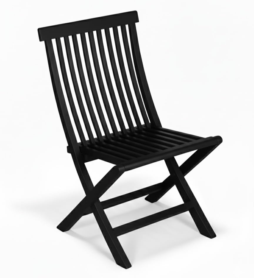 Bhagwati Art Sheesham Wood Foldable Chair for Balcony & Garden – view 9