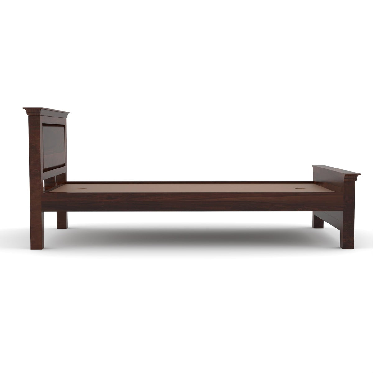 Bhagwati Art Sheesham Wood Single Bed without Storage – 1 Dalla Design – view 15