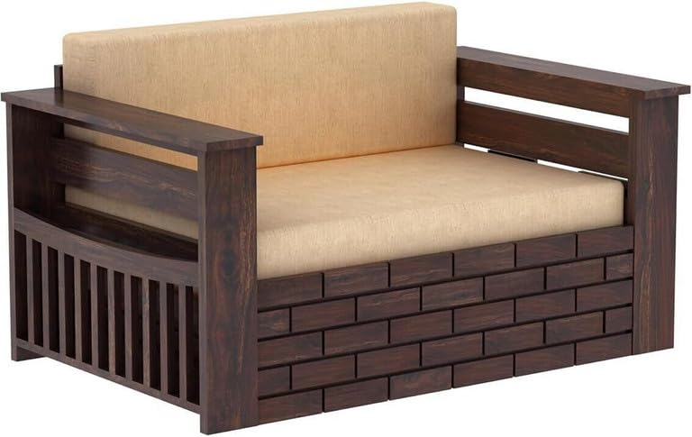 Bhagwati Art Sheesham Wood Sofa Cum Bed with Storage – Full ENT Design – view 14