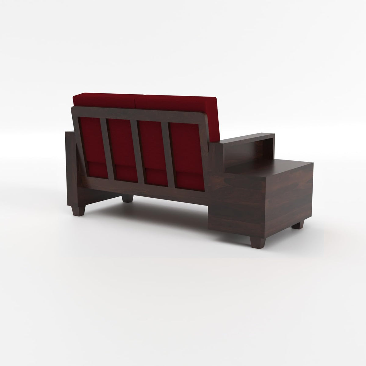 Bhagwati Art Sheesham Wood 4 Seater Sofa Set with Drawer Storage – view 36