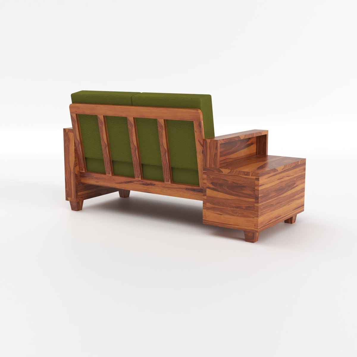 Bhagwati Art Sheesham Wood 4 Seater Sofa Set with Drawer Storage – view 18