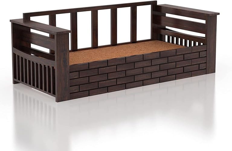 Bhagwati Art Sheesham Wood Sofa Cum Bed with Storage – ENT Design – view 28