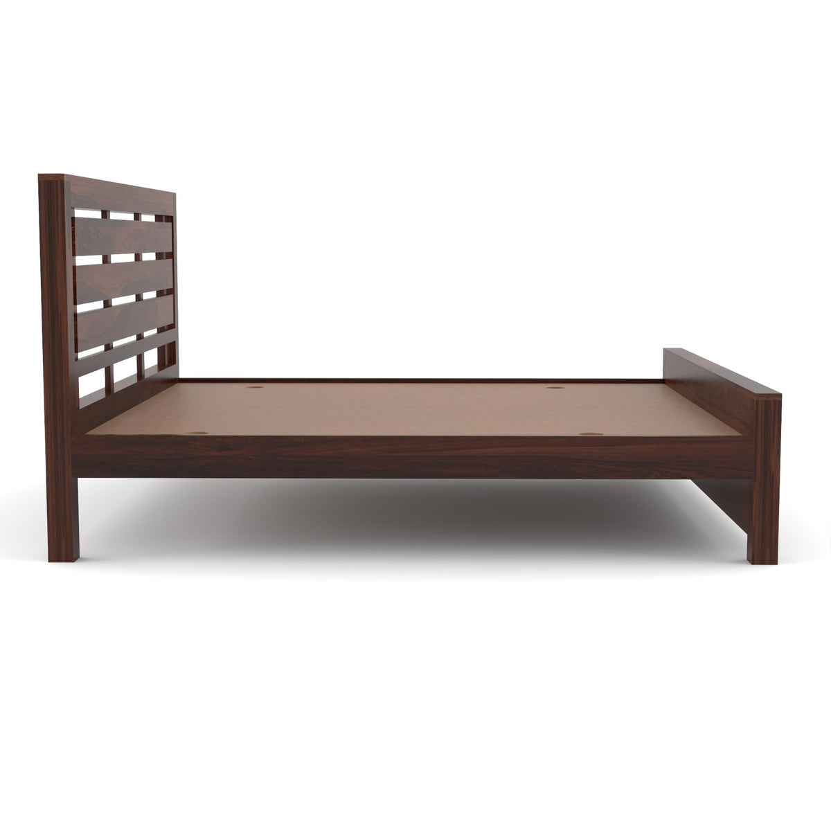 Bhagwati Art Sheesham Wood Bed without Storage – 3 Fanti Design – view 15