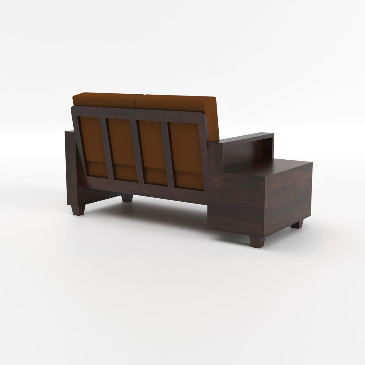 Bhagwati Art Sheesham Wood 4 Seater Sofa Set with Drawer Storage – view 24