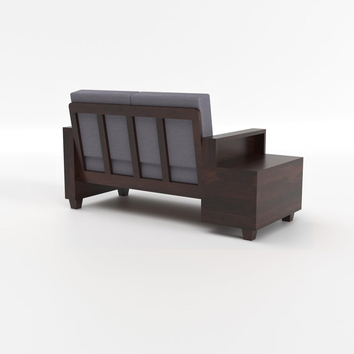 Bhagwati Art Sheesham Wood 4 Seater Sofa Set with Drawer Storage – view 30