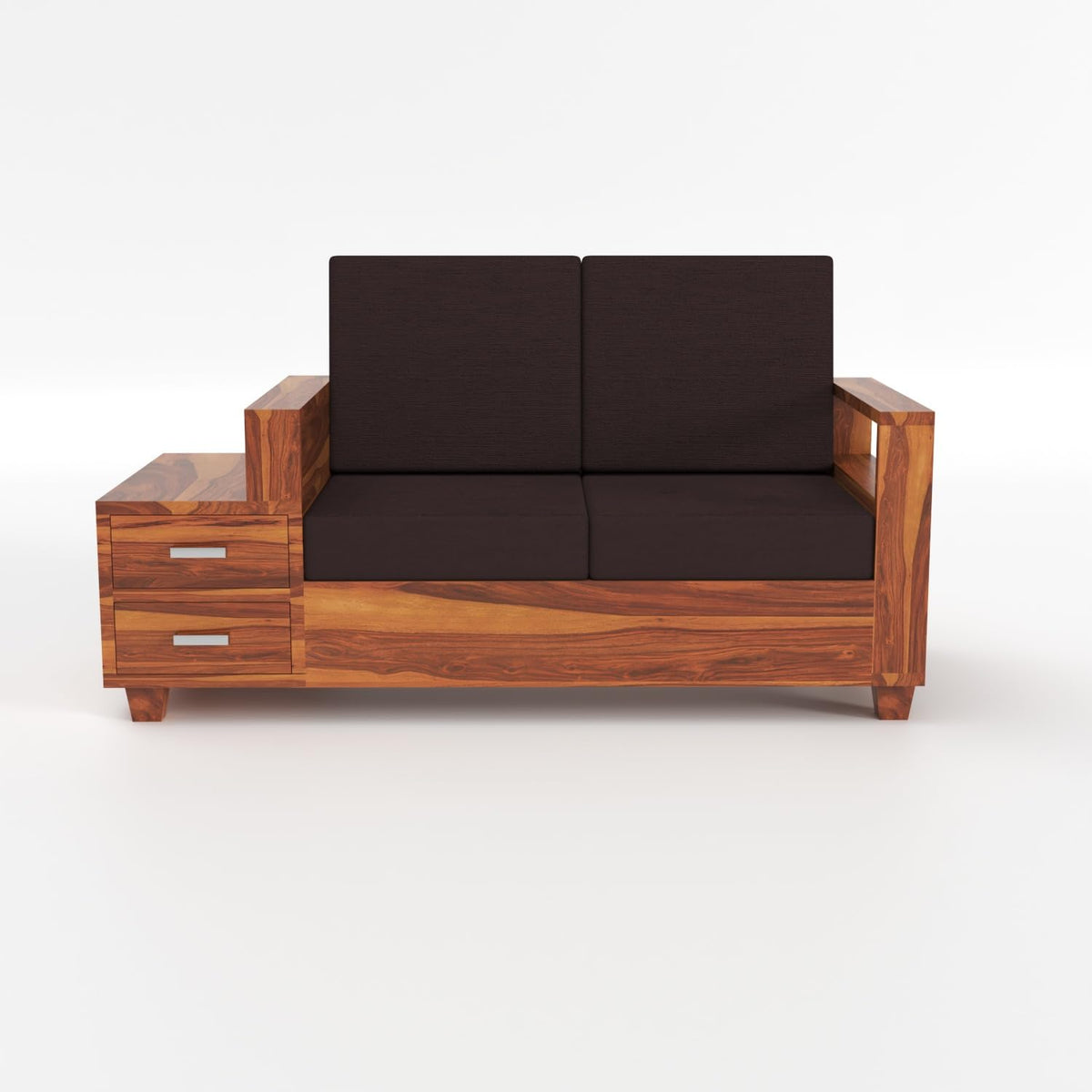 Bhagwati Art Sheesham Wood 7 Seater Sofa Set with Drawer Storage – view 15