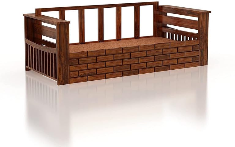 Bhagwati Art Sheesham Wood Sofa Cum Bed with Storage – ENT Design – view 22