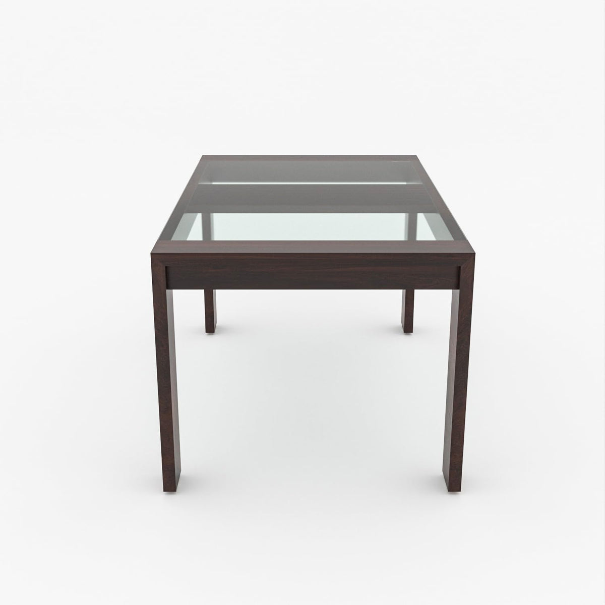 Bhagwati Art Sheesham Wood Dining Set with Urban Glass Top – Classic – view 15