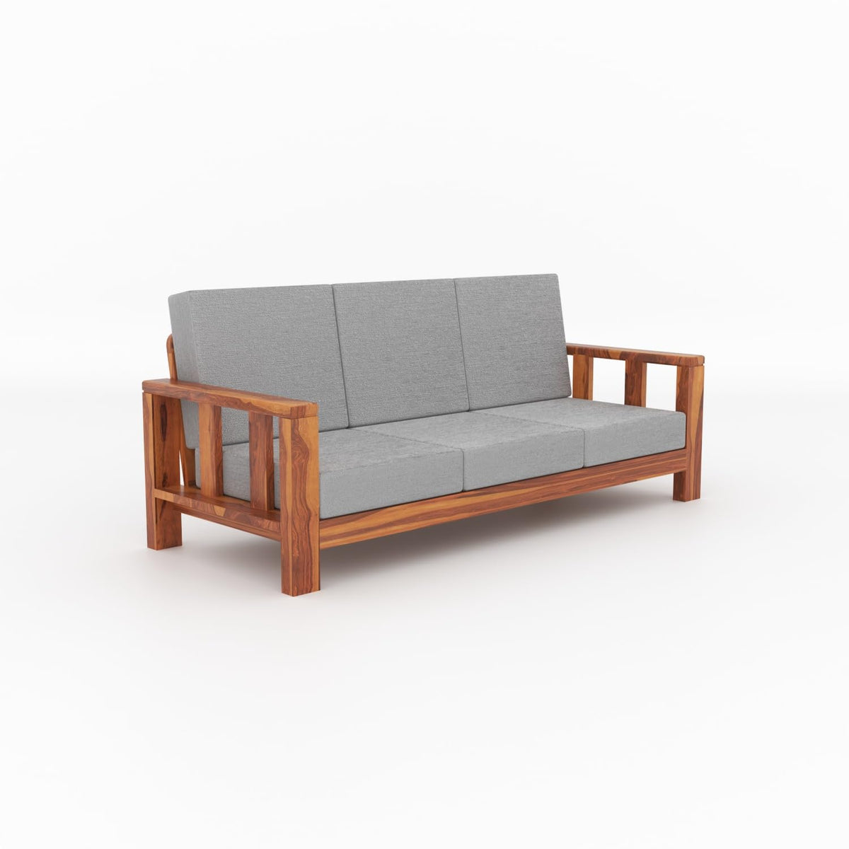Bhagwati Art Sheesham Wood 7 Seater Sofa Set – Lounge Design – view 6