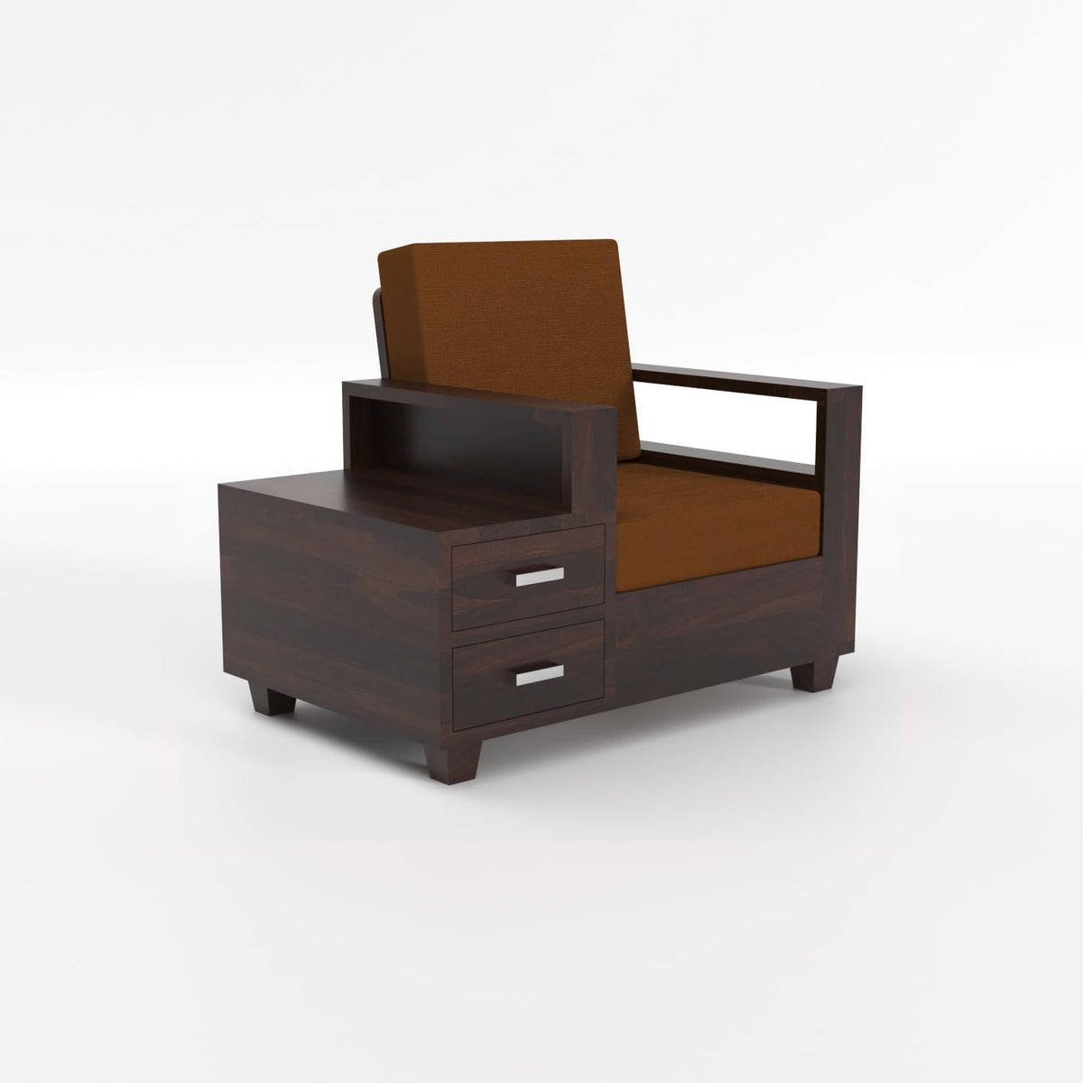 Bhagwati Art Sheesham Wood 5 Seater Sofa Set with Drawer Storage – view 32