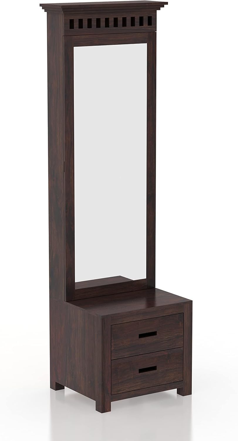 Bhagwati Art Sheesham Wood Dressing Table with Mirror – Armania Design – view 7