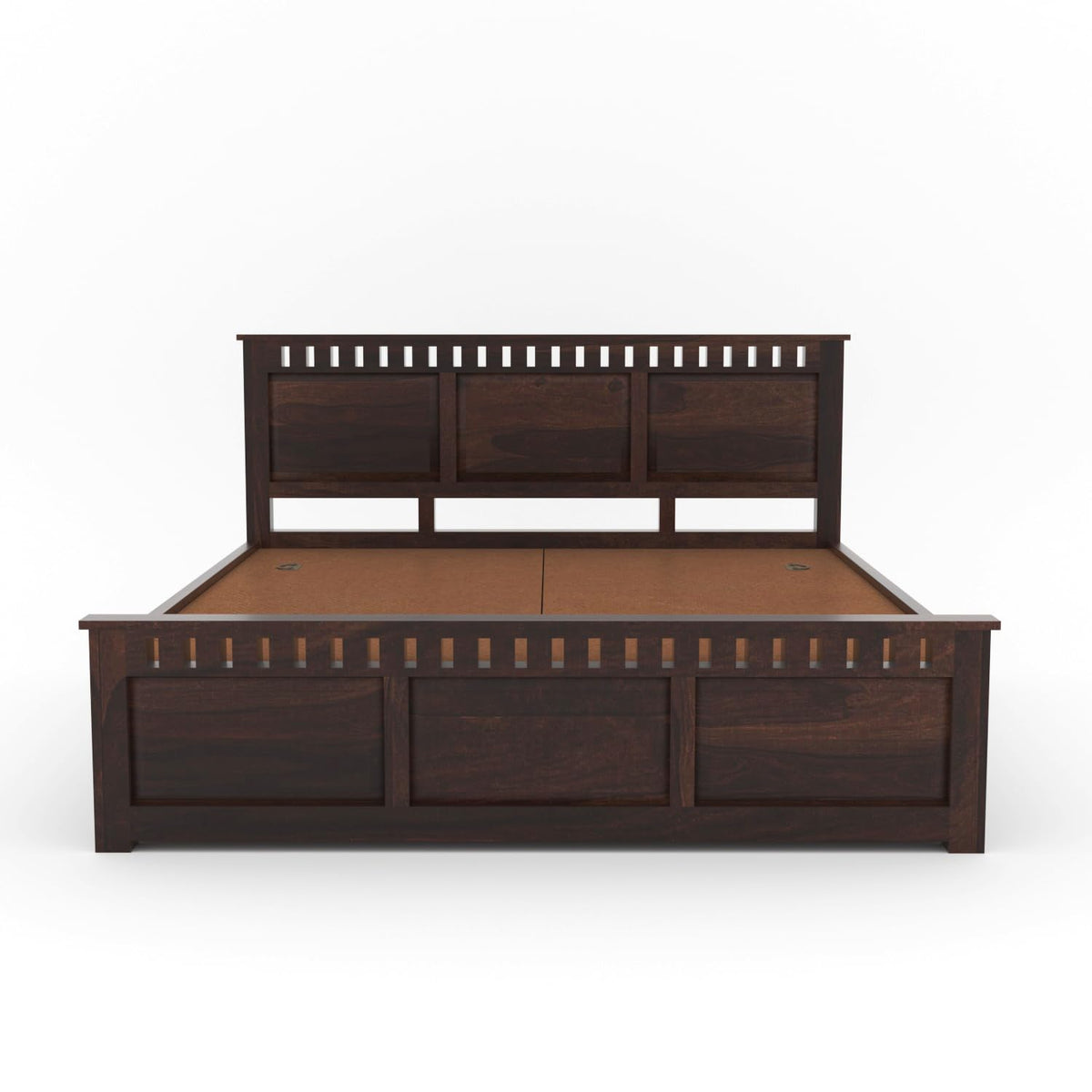 Bhagwati Art Sheesham Wood Bed with Box Storage – Kuber 3 Dalla Design – view 7