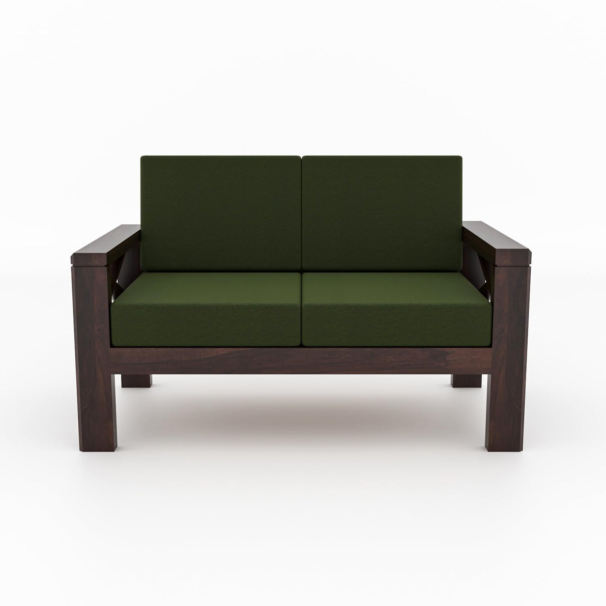 Bhagwati Art Sheesham Wood 7 Seater Sofa Set with X Design Armrests – view 24