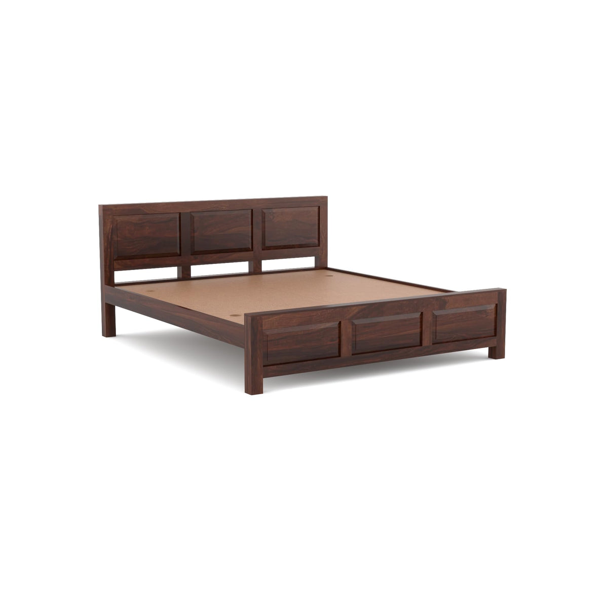 Bhagwati Art Sheesham Wood Bed without Storage – 3 Dalla Design – view 16