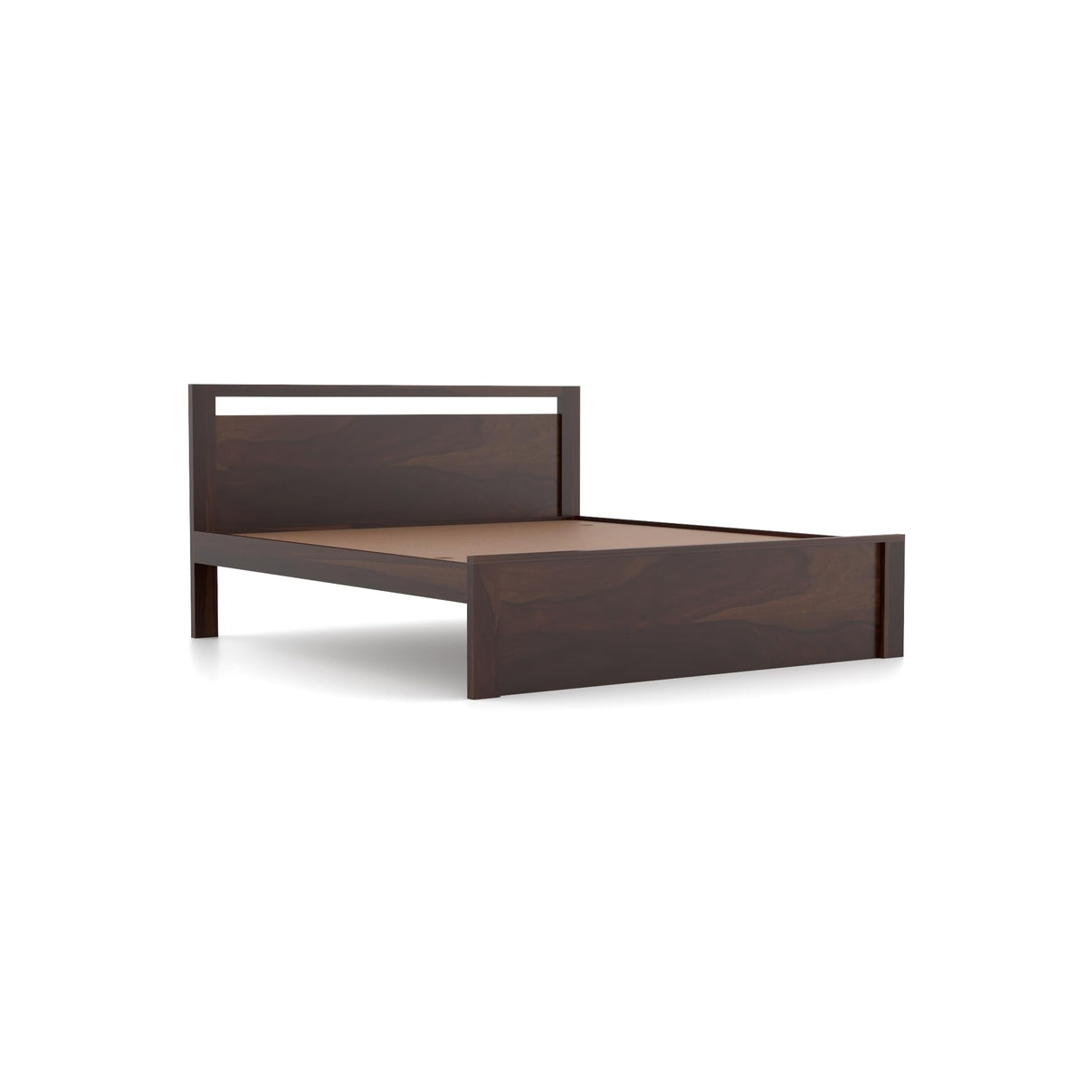 Bhagwati Art Sheesham Wood Bed without Storage – Modern Design – view 14