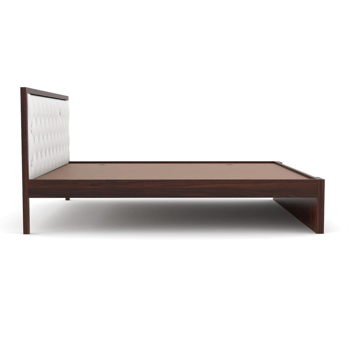 Bhagwati Art Sheesham Wood Bed without Storage – Upholstered Diamond – view 15
