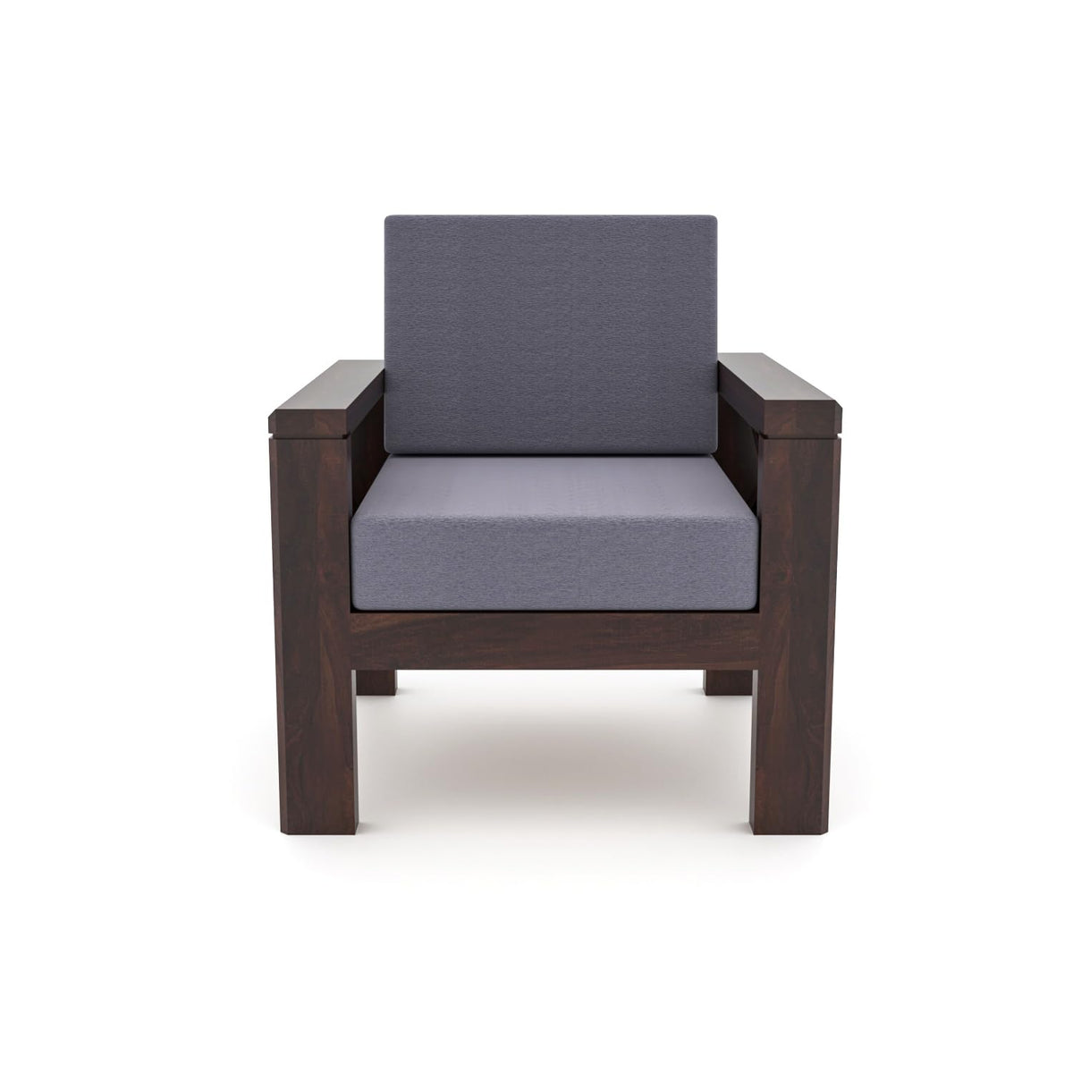 Bhagwati Art Sheesham Wood 5 Seater Sofa with X Design Armrests – view 30