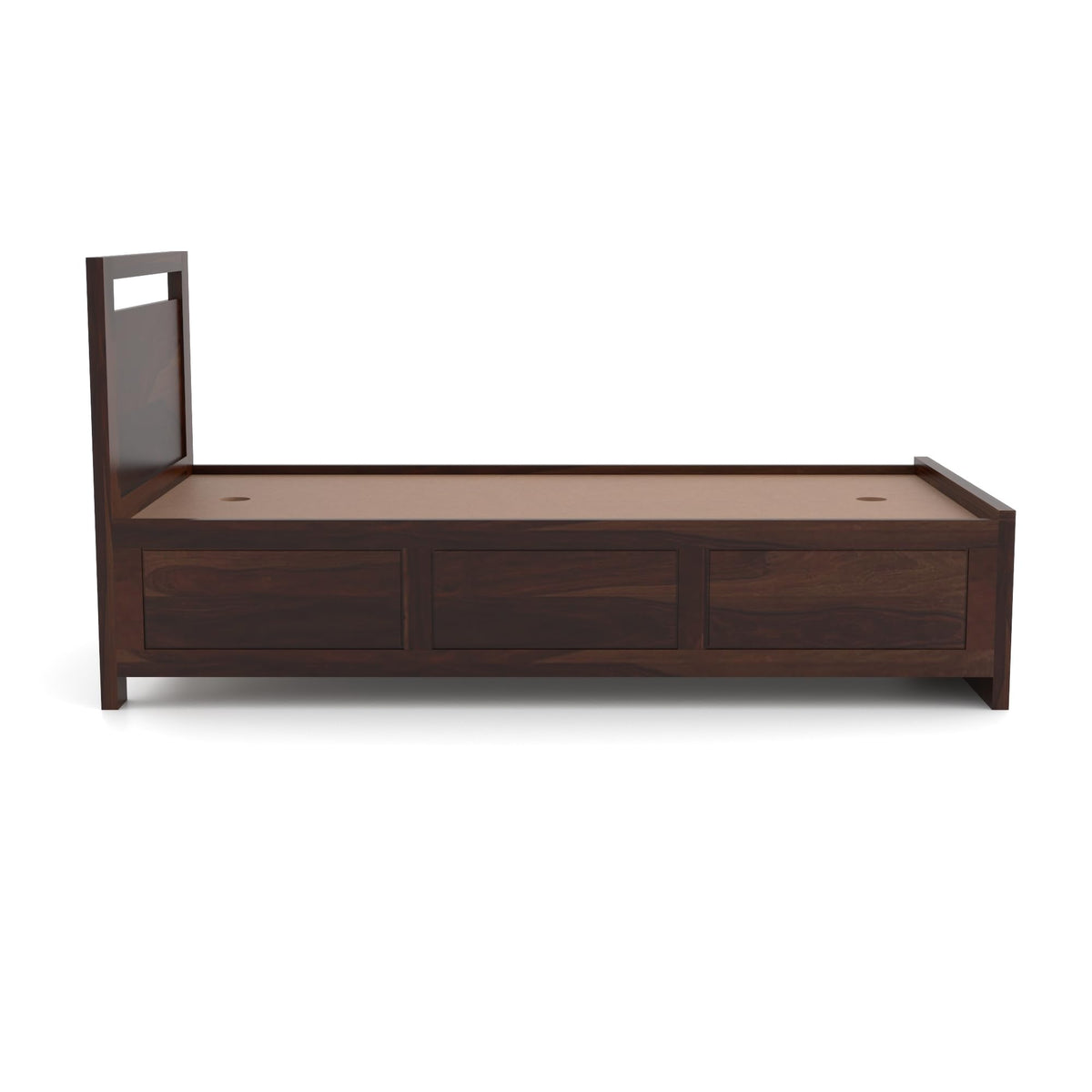 Bhagwati Art Sheesham Wood Single Bed with Hydraulic Storage – Modern – view 15