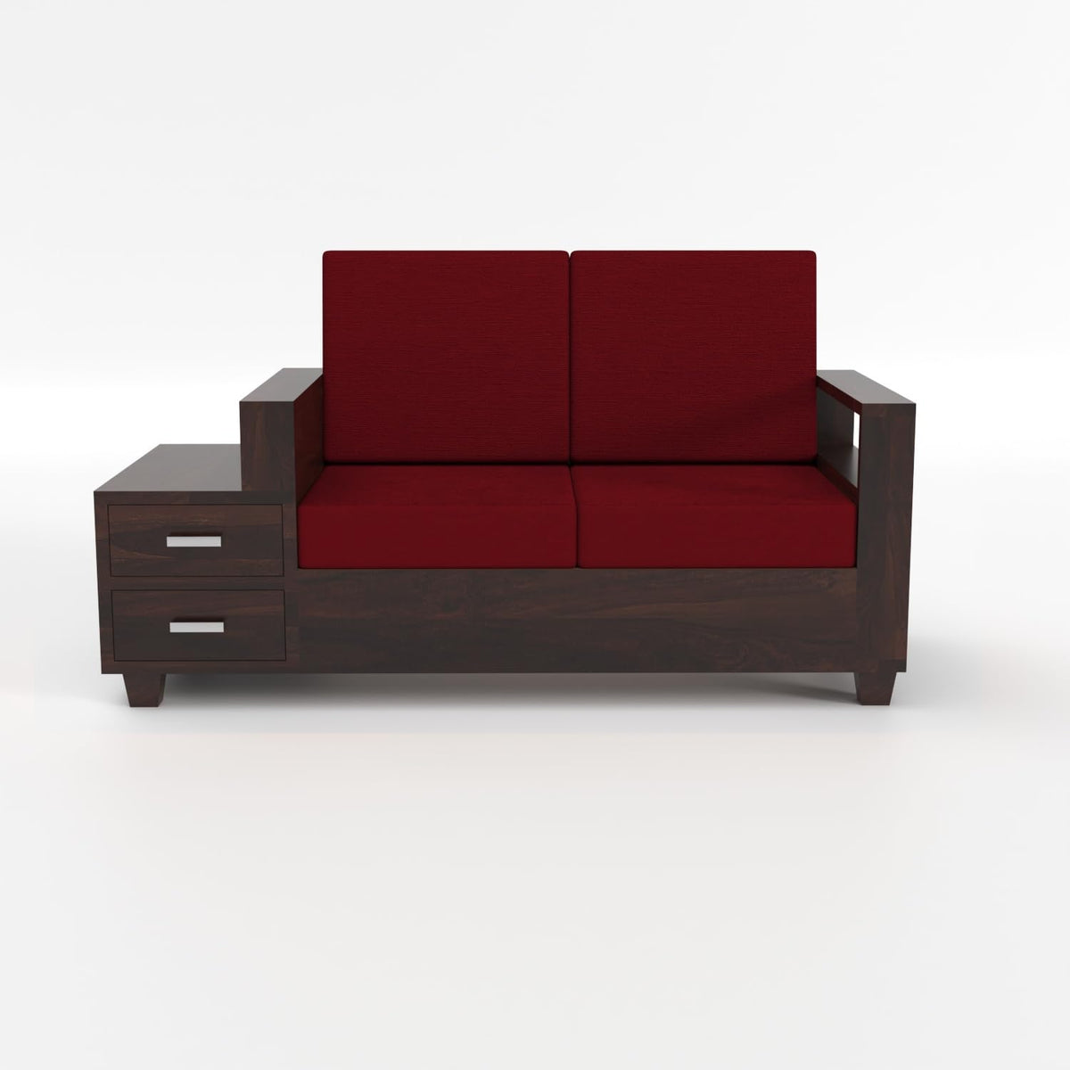 Bhagwati Art Sheesham Wood 7 Seater Sofa Set with Drawer Storage – view 47