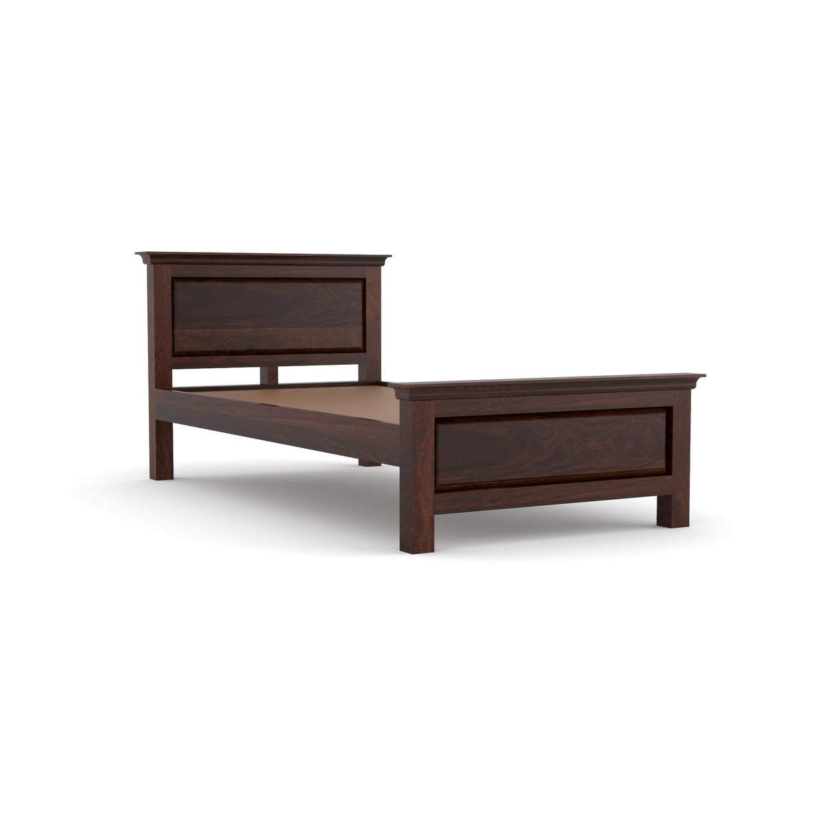 Bhagwati Art Sheesham Wood Single Bed without Storage – 1 Dalla Design – view 16