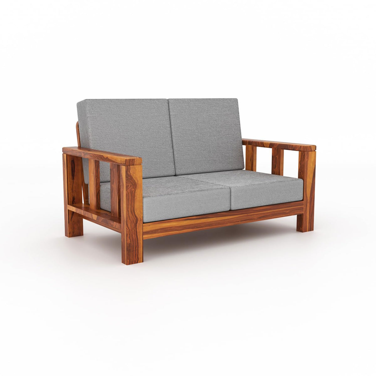 Bhagwati Art Sheesham Wood 4 Seater Sofa Set – Lounge Design – view 28