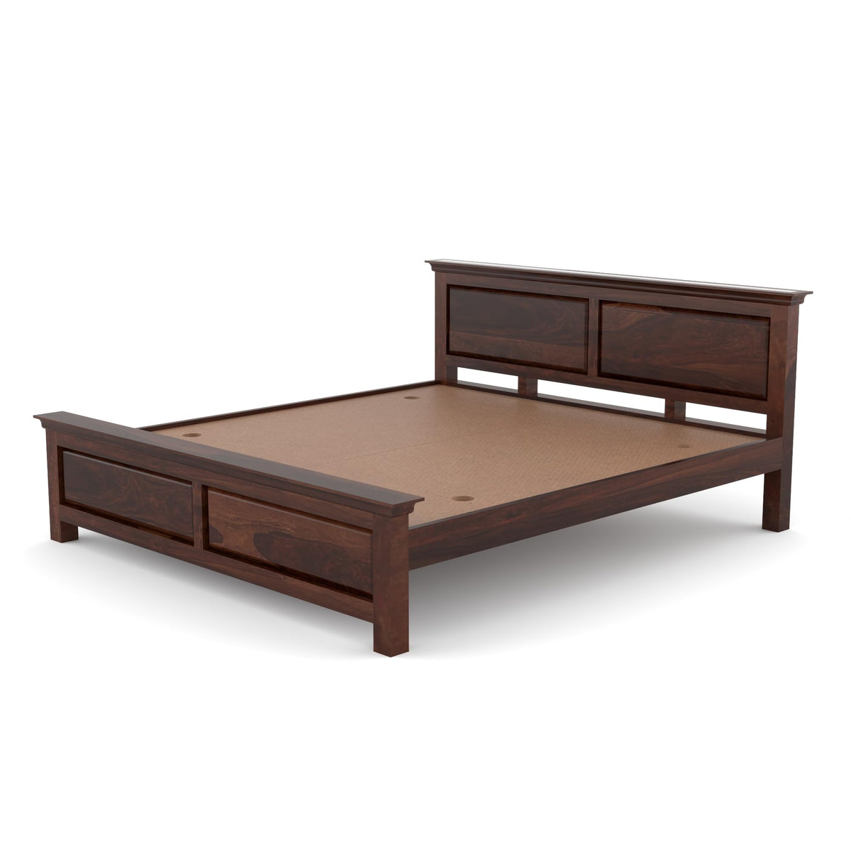 Bhagwati Art Sheesham Wood Bed without Storage – 2 Dalla Design – view 16