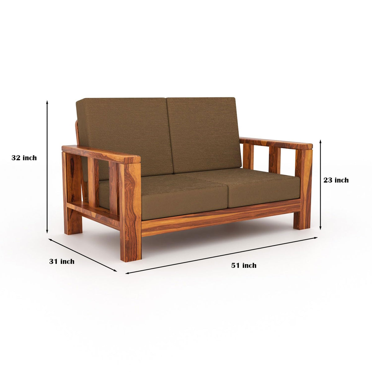 Bhagwati Art Sheesham Wood 7 Seater Sofa Set – Lounge Design – view 19