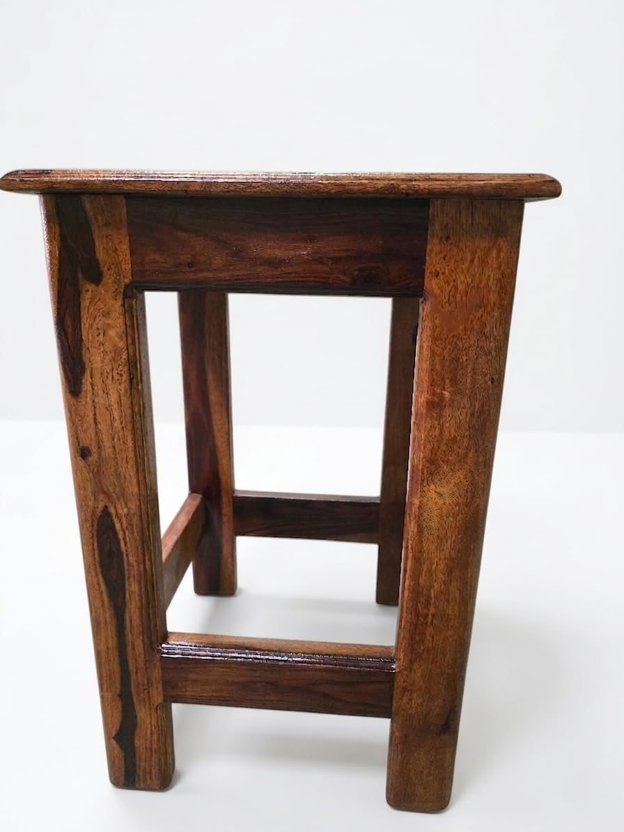 Bhagwati Art Sheesham Wood Side Table – Compact End Table – view 5