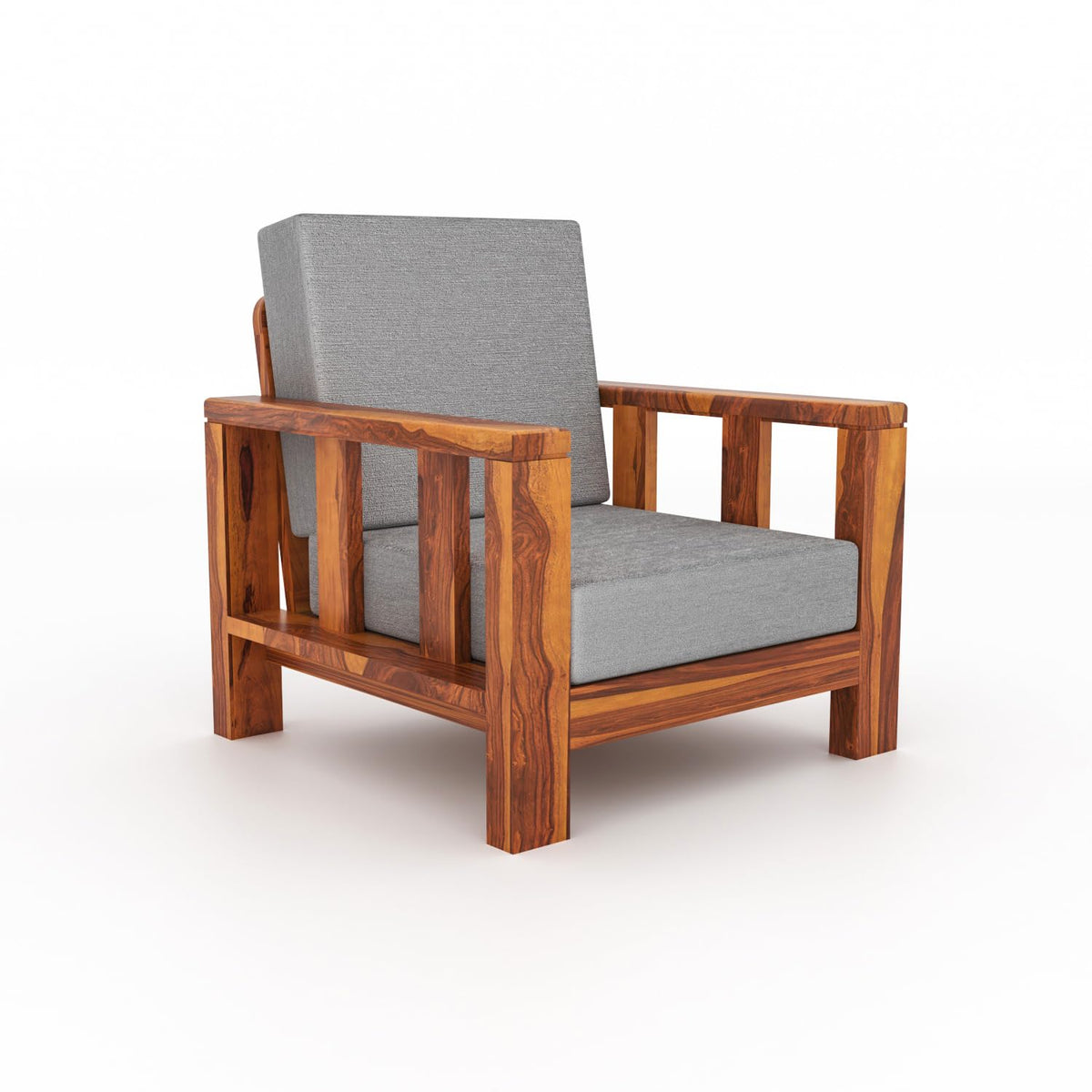 Bhagwati Art Sheesham Wood 5 Seater Sofa Set – Lounge Design – view 38