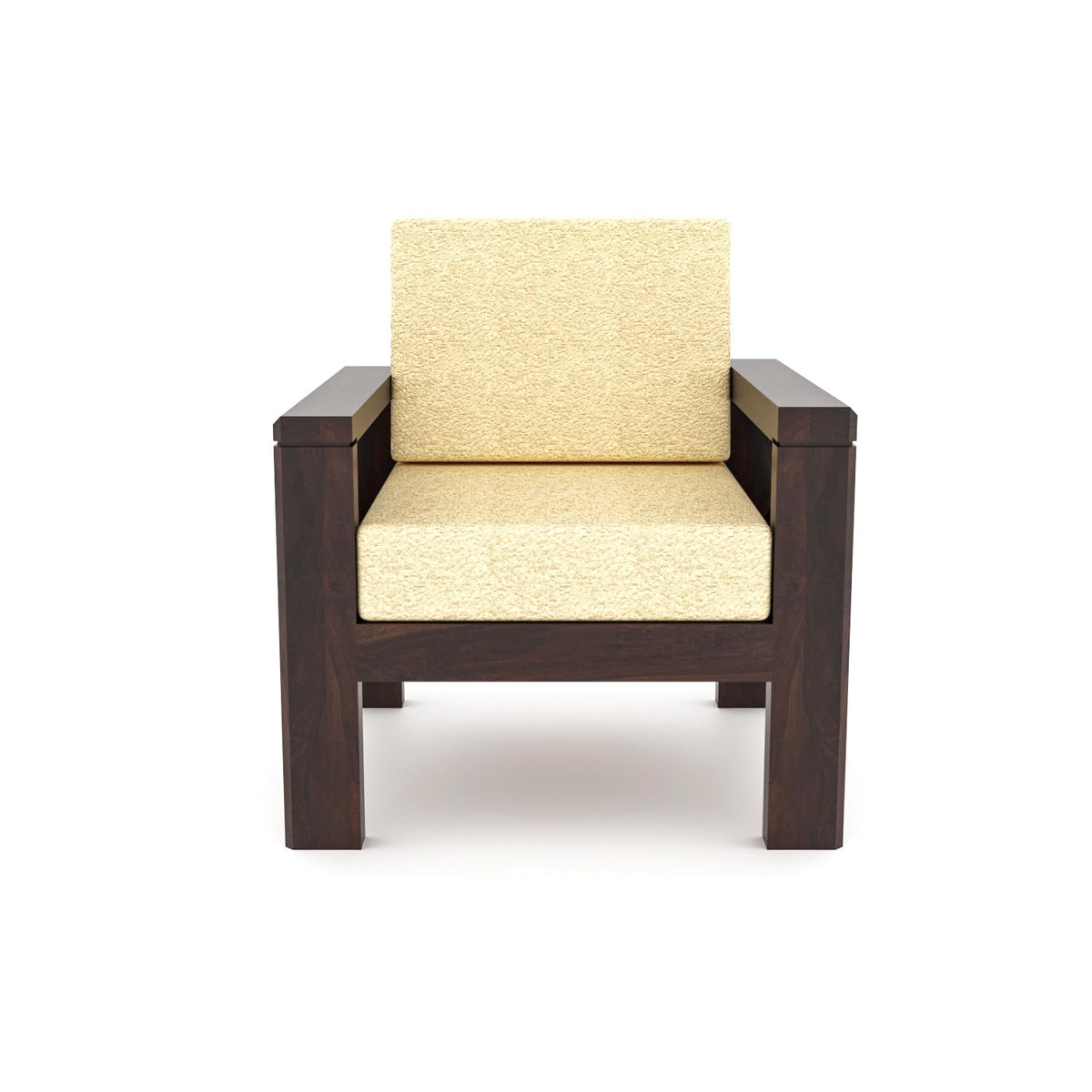 Bhagwati Art Sheesham Wood 5 Seater Sofa with X Design Armrests – view 15