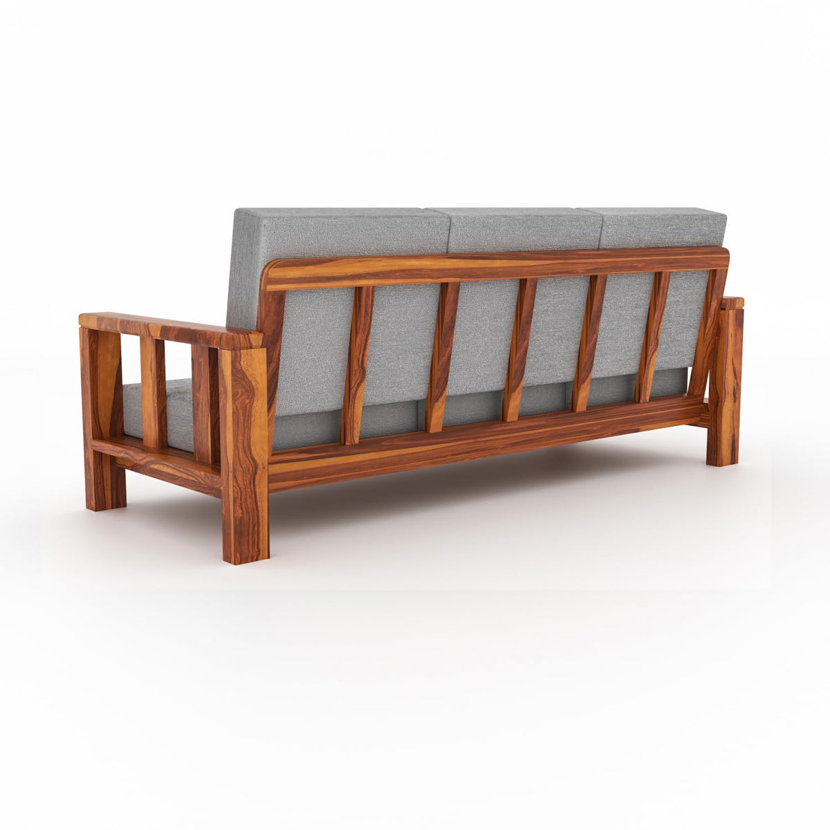 Bhagwati Art Sheesham Wood 7 Seater Sofa Set – Lounge Design – view 7