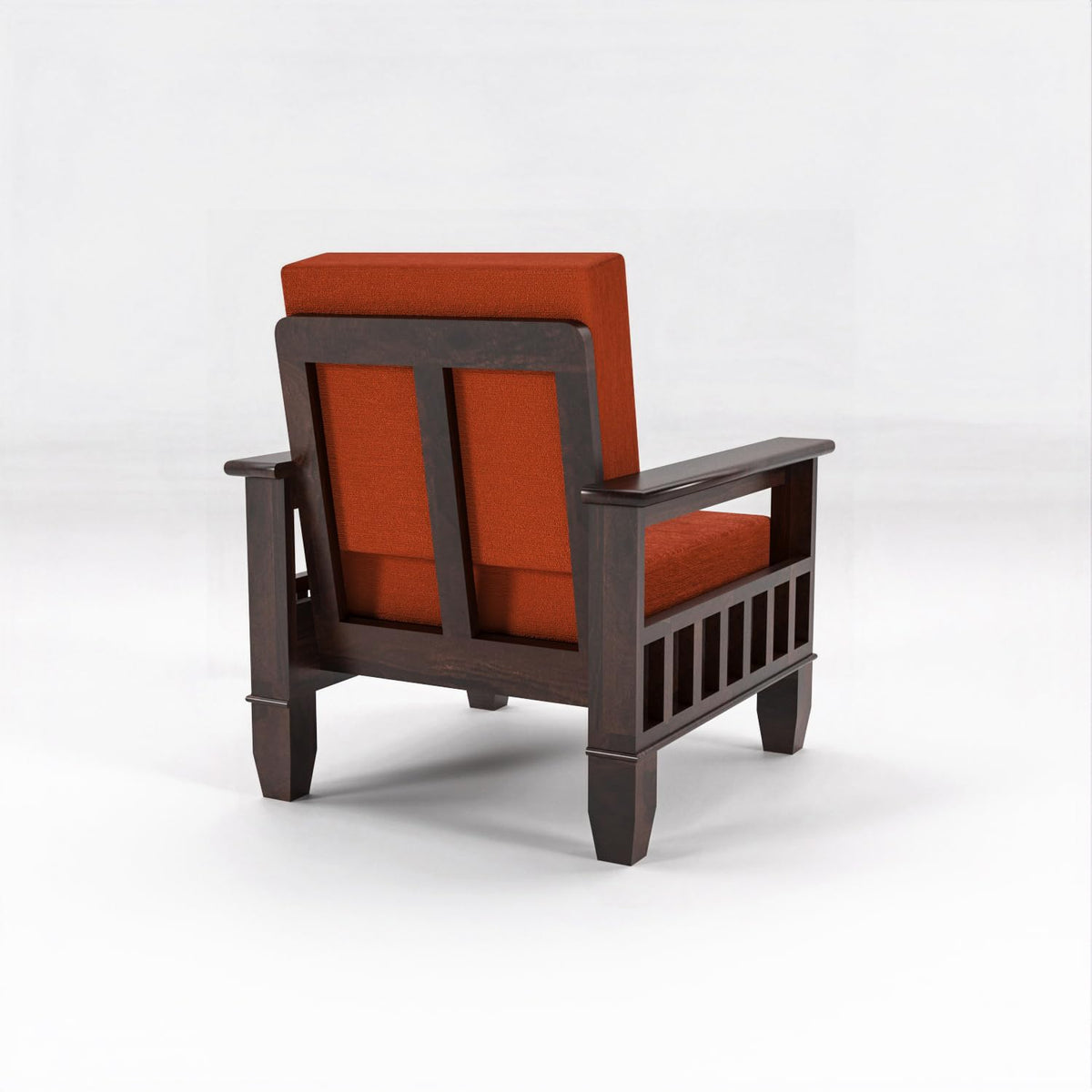 Bhagwati Art Sheesham Wood 1 Seater Sofa – Classic Design – view 30