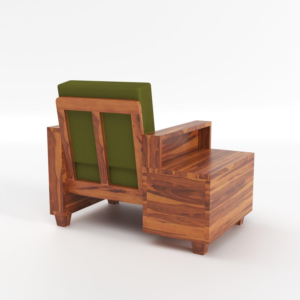 Bhagwati Art Sheesham Wood 5 Seater Sofa Set with Drawer Storage – view 24