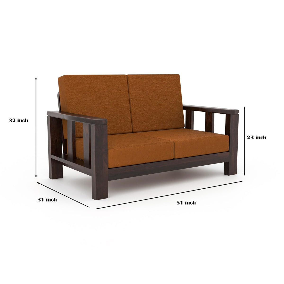 Bhagwati Art Sheesham Wood 7 Seater Sofa Set – Lounge Design – view 27