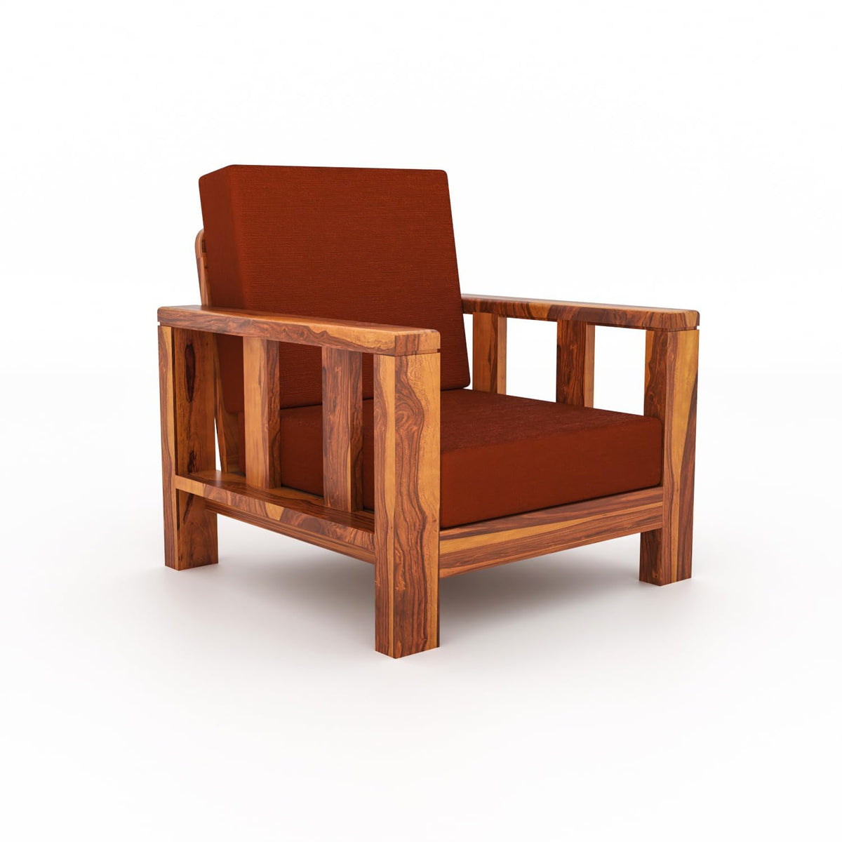 Bhagwati Art Sheesham Wood 5 Seater Sofa Set – Lounge Design – view 48
