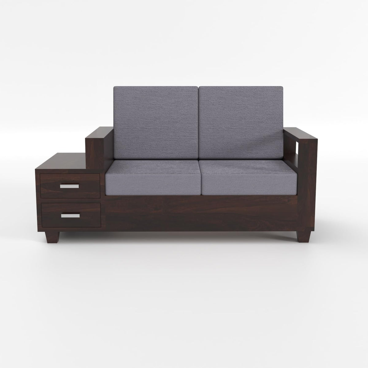 Bhagwati Art Sheesham Wood 7 Seater Sofa Set with Drawer Storage – view 37