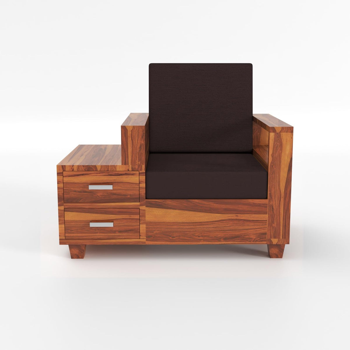Bhagwati Art Sheesham Wood 6 Seater Sofa Set with Drawer Storage – view 15