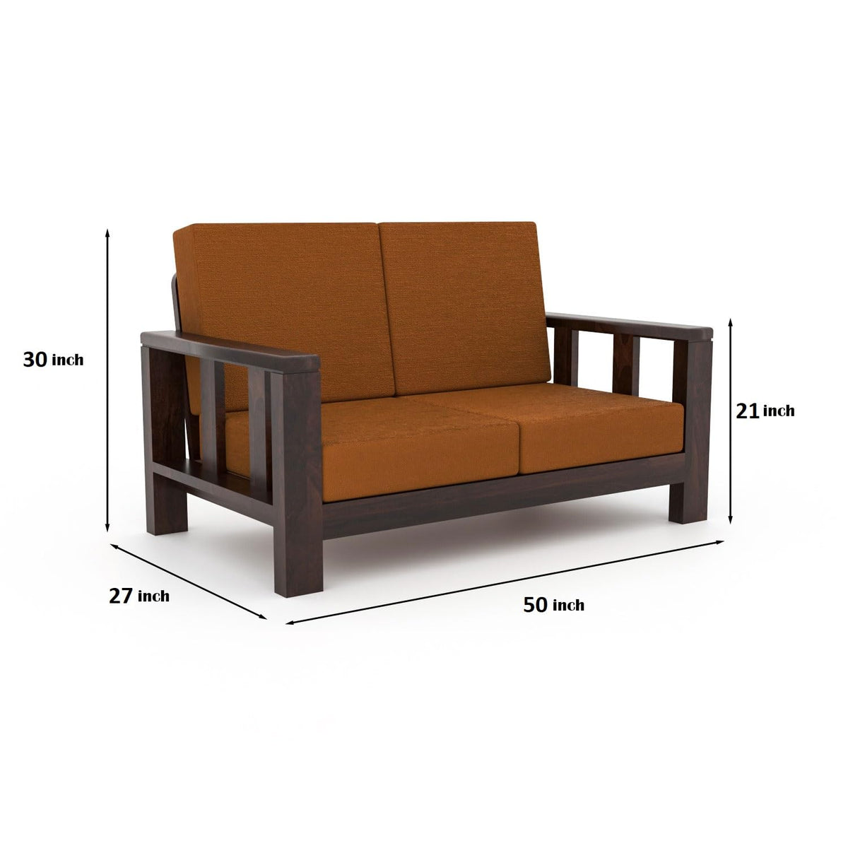 Bhagwati Art Sheesham Wood 4 Seater Sofa Set – Lounge Design – view 14