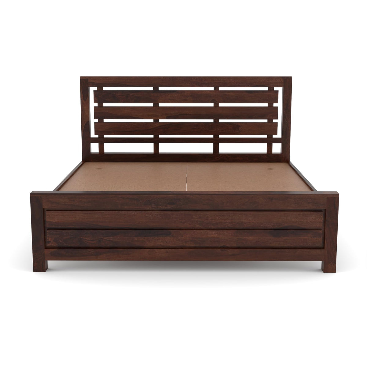 Bhagwati Art Sheesham Wood Bed without Storage – 3 Fanti Design – view 13