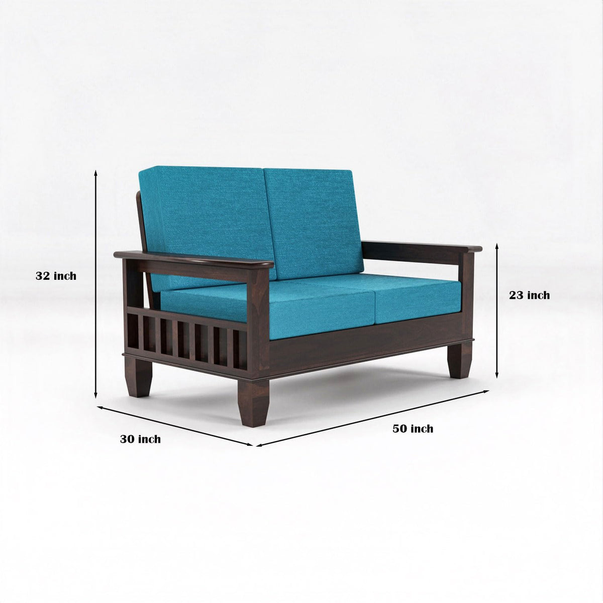 Bhagwati Art Sheesham Wood 7 Seater Sofa Set – Classic Design – view 3