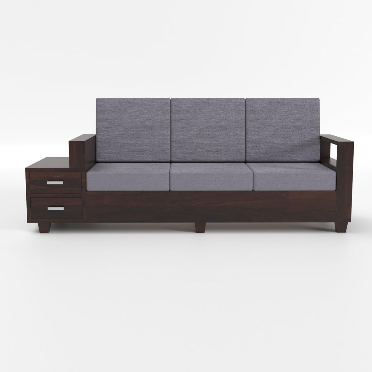 Bhagwati Art Sheesham Wood 7 Seater Sofa Set with Drawer Storage – view 39