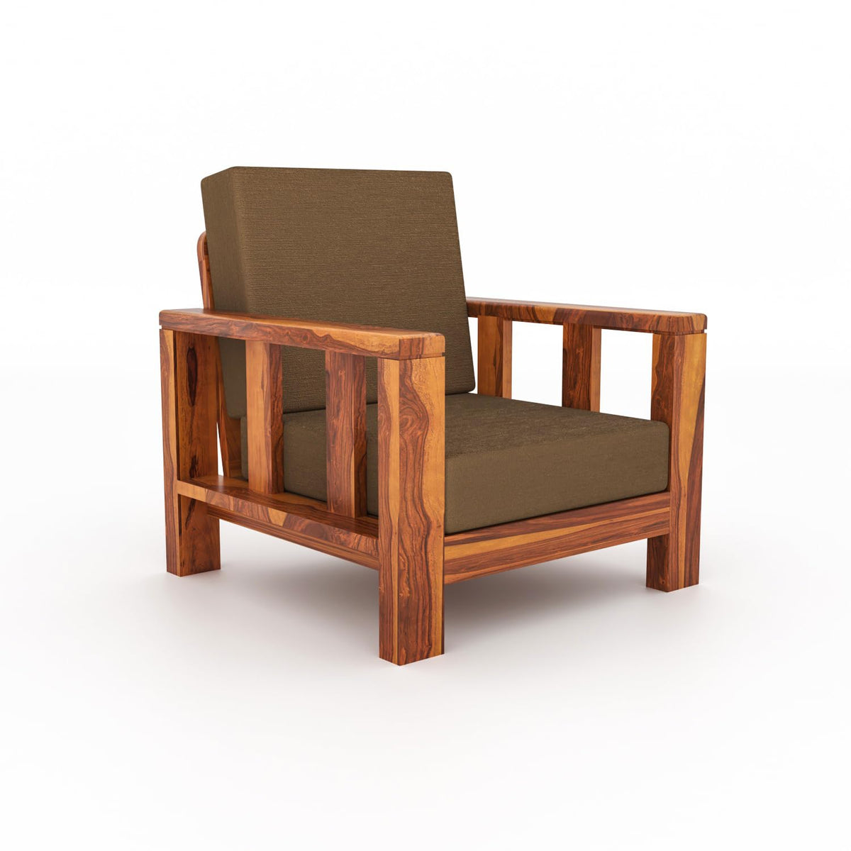 Bhagwati Art Sheesham Wood 5 Seater Sofa Set – Lounge Design – view 16