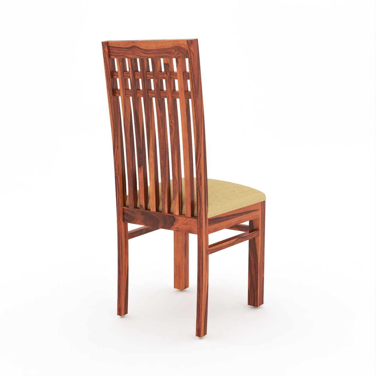 Bhagwati Art Sheesham Wood Dining Set with High Back Chairs – Round – view 7