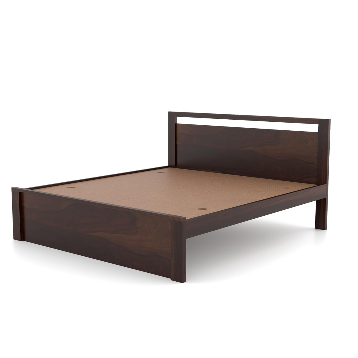 Bhagwati Art Sheesham Wood Bed without Storage – Modern Design – view 10