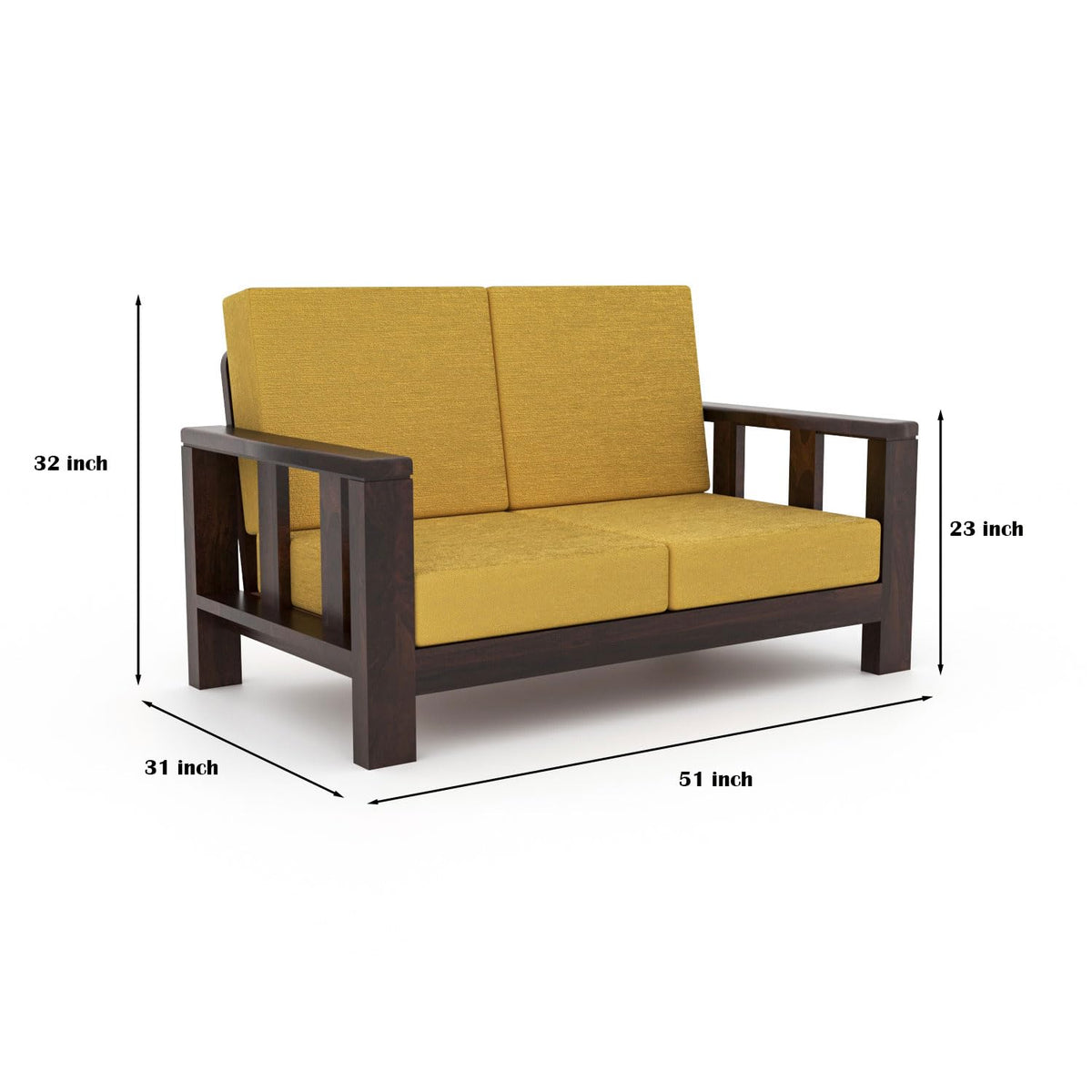 Bhagwati Art Sheesham Wood 7 Seater Sofa Set – Lounge Design – view 35