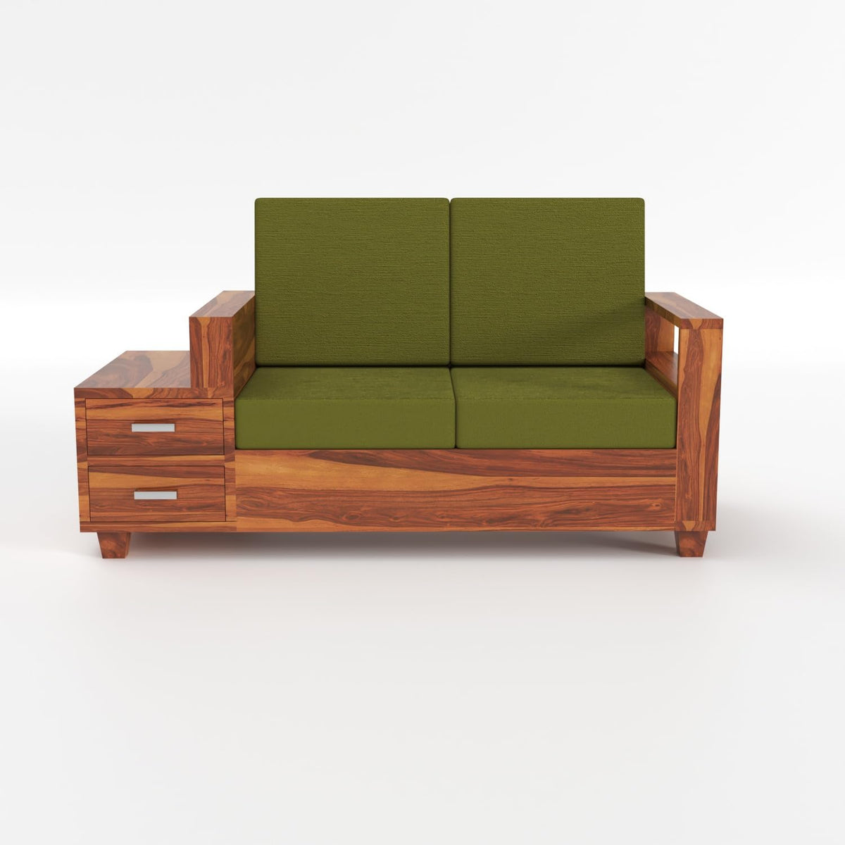 Bhagwati Art Sheesham Wood 7 Seater Sofa Set with Drawer Storage – view 23